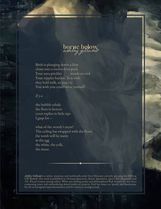 Ashley Gilland (@earlgreysnail) on Twitter photo enamored with <a href="/londemerelit/">londemere lit β issue iv subs open!! π</a>βs page layouts π thank you for cradling my poem! enamored with <a href="/londemerelit/">londemere lit β issue iv subs open!! π</a>βs page layouts π thank you for cradling my poem!