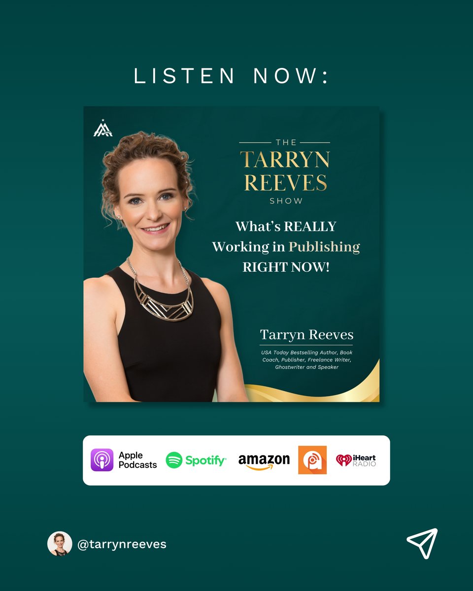 ReevesTarryn's tweet image. PSA for entrepreneurs👇

If your book doesn’t:

🔹 Lead into your offer
🔹 Solve a real problem
🔹 Position you as the expert
...then it’s not a business asset — it’s a diary.
Let’s change that.

New podcast episode → rb.gy/dck545

#WriteWithPurpose #BookStrategy