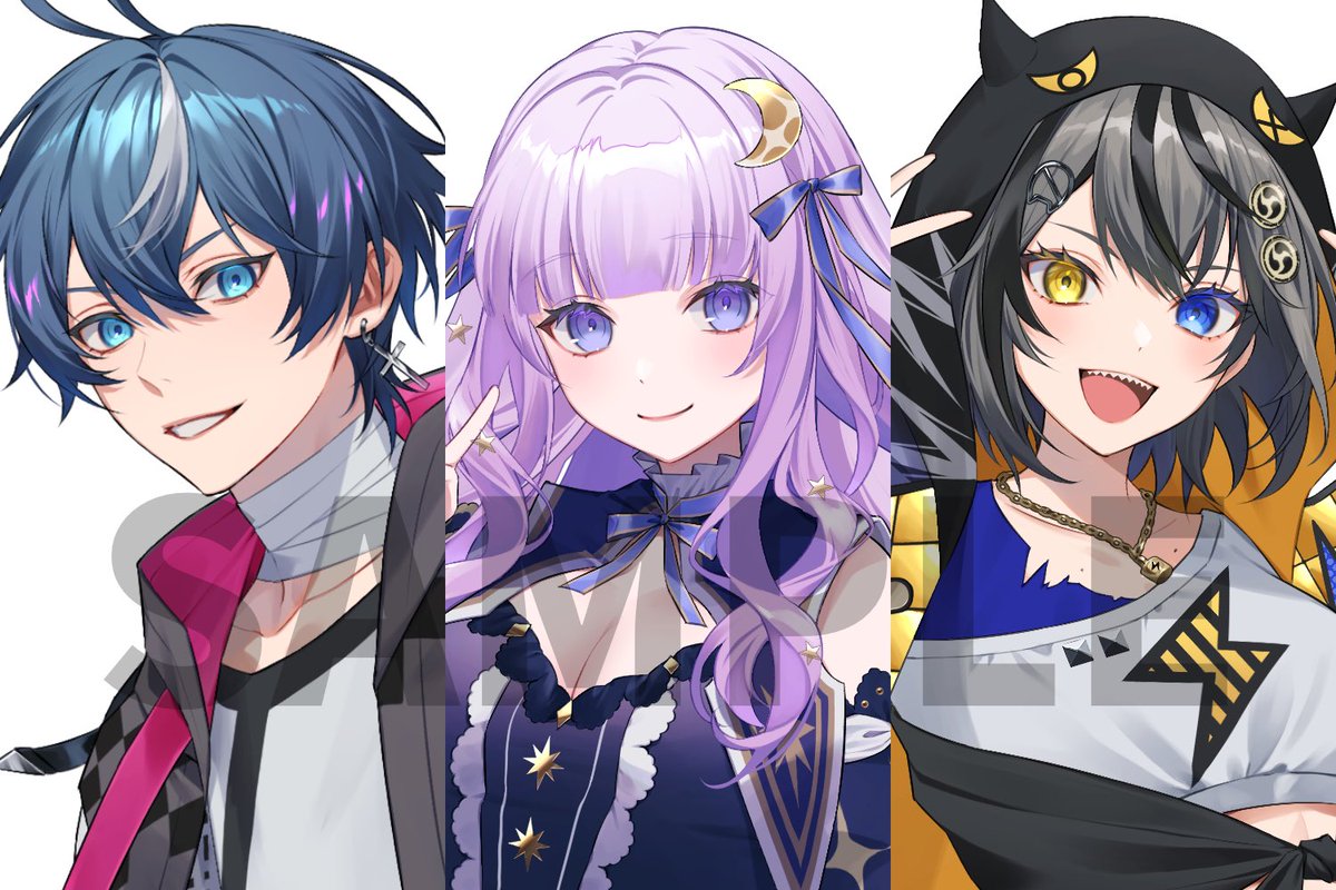 【お仕事】
VTuberの天泣らい様( #tenkyu_rai )からのご依頼で立ち絵を制作させていただきました！