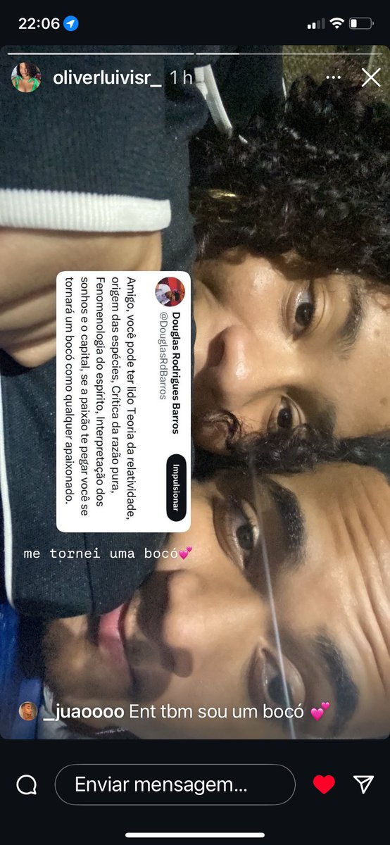 Juaooo66's tweet photo. Imagina chegar do trampo tarde cansado fodido e ver que sua namorada num dia qualquer posta afirmando pra todos q te ama pra Krlh, slk me faz tirar um sorriso até num dia ruim, amo te amar nmrl 💕 https://t.co/z2jhaK4n4H