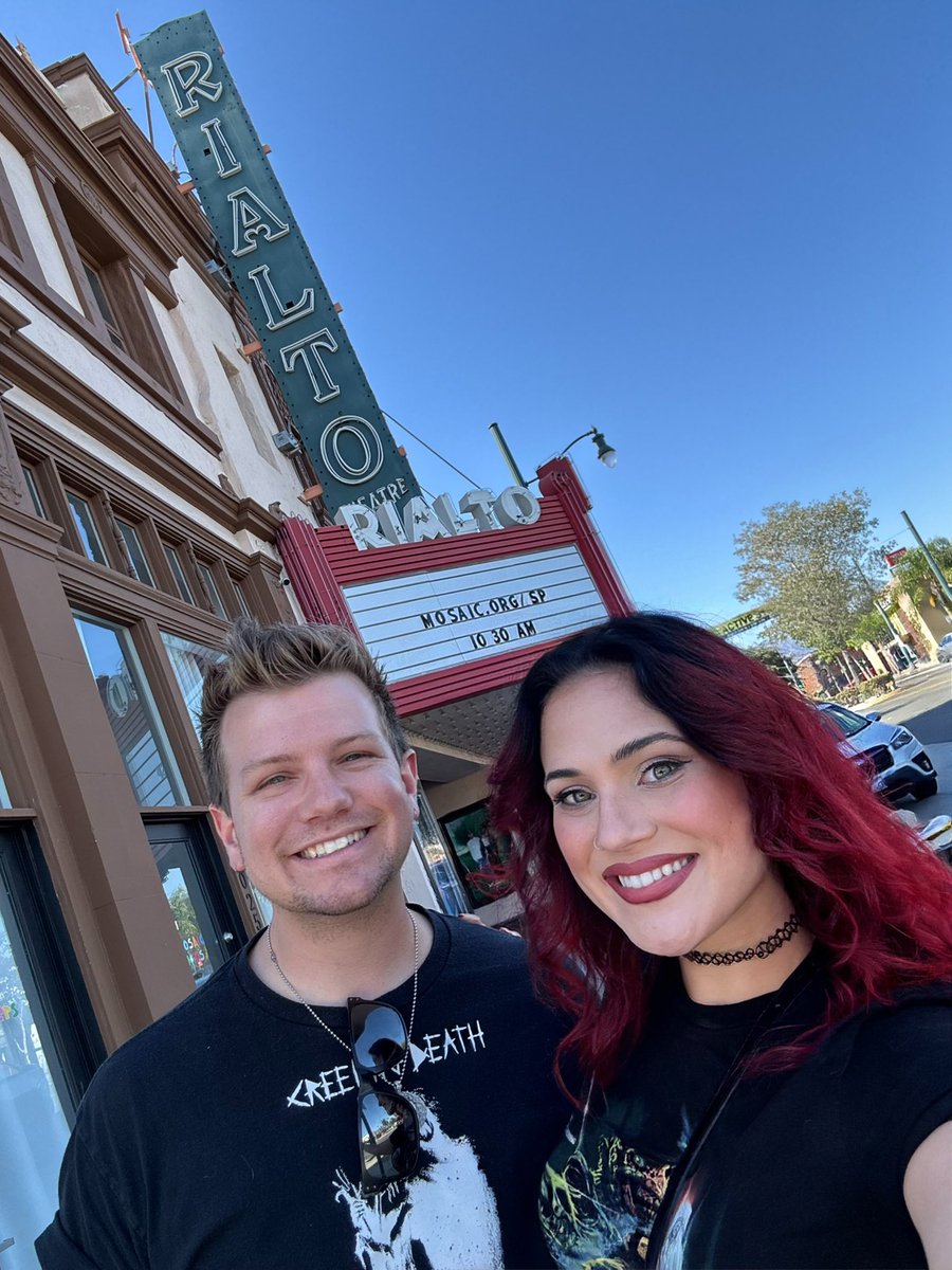 Diandra Krueger //// (@sassysledgehmmr) on Twitter photo .<a href="/MattSampere/">Matt Sampere</a> and I stopped off at the Rialto — aka the theater from Dream Master — before <a href="/MONSTERPALOOZA1/">Son of Monsterpalooza</a>! .<a href="/MattSampere/">Matt Sampere</a> and I stopped off at the Rialto — aka the theater from Dream Master — before <a href="/MONSTERPALOOZA1/">Son of Monsterpalooza</a>!