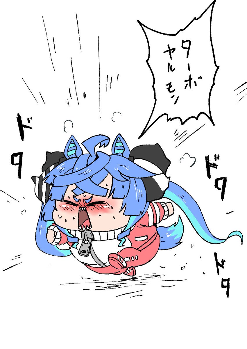 #今月描いた絵を晒そう
今月もモチモチだねェ 