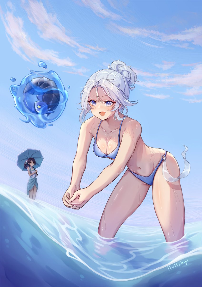llullabye's tweet photo. art vs artist swimsuit edition 👙 https://t.co/IvcptAwNlG