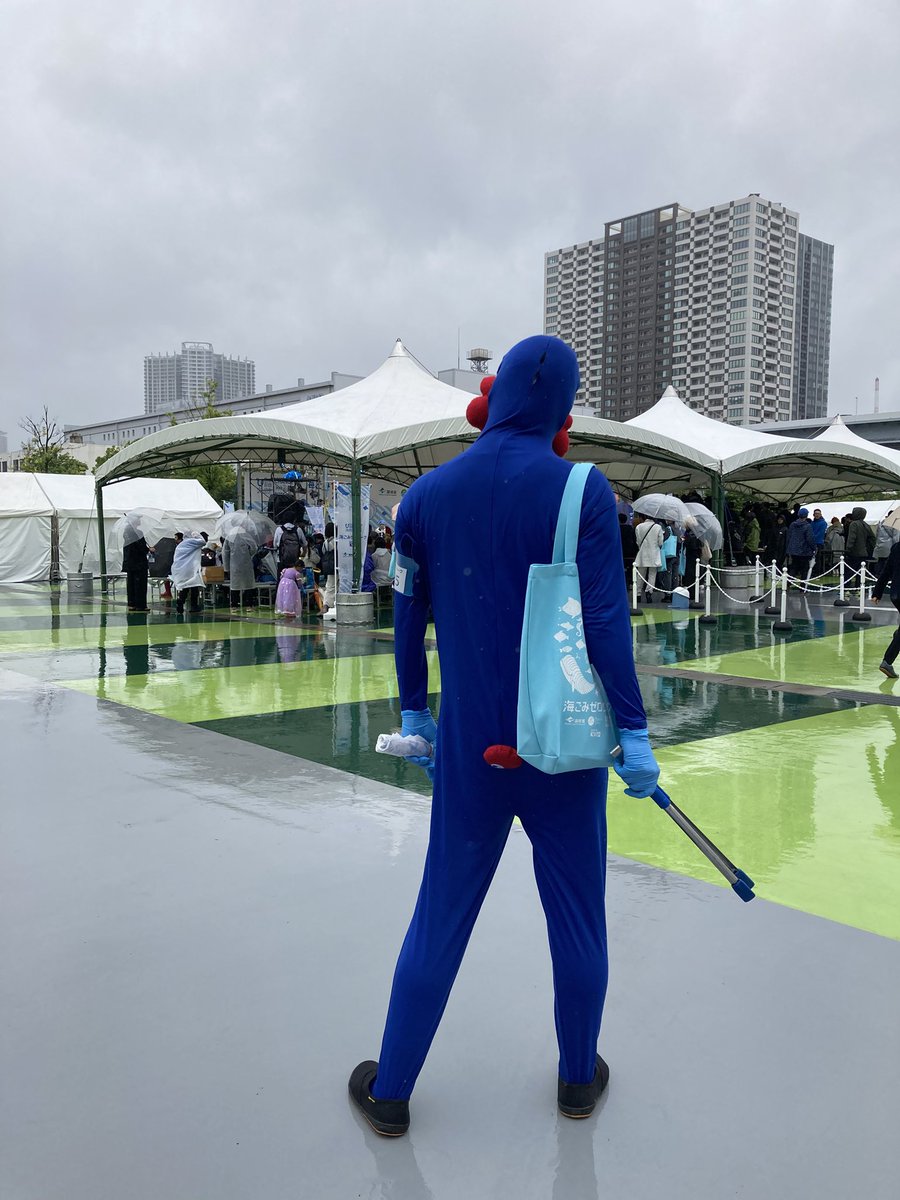 有明来てます！✨
#コスプレde海ごみゼロ