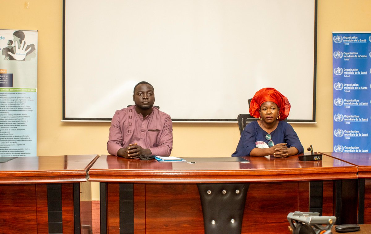 🚭 Coup d'envoi #JMST2025 au #Tchad !
🎯 Formation des journalistes, enseignants &amp; OSC sur les stratégies de séduction de l’industrie du #tabac.
Objectifs : #LevonsLeMasque sur les produits attrayants, arômes, pubs ciblées &amp; marketing numérique. Avec <a href="/OmsTchad/">OMS Tchad - Organisation mondiale de la Santé</a> &amp; <a href="/SanteTchad/">Ministère Santé Tchad</a>.