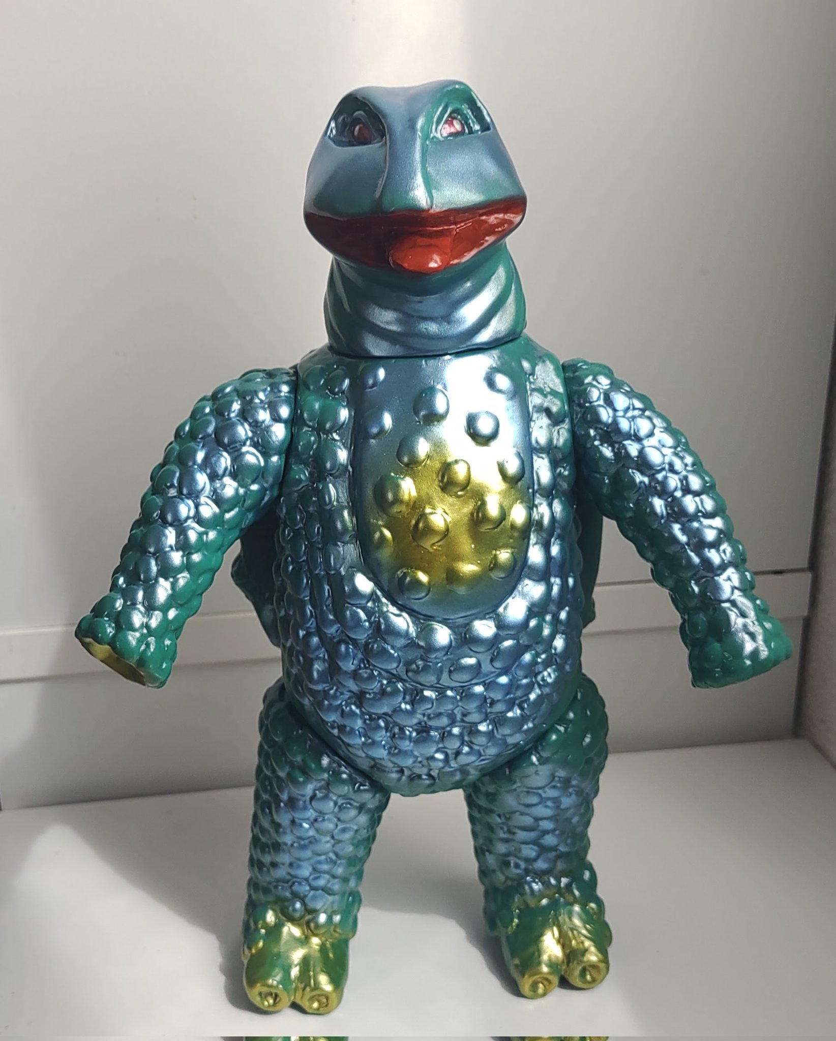 マーミット 怪獣天国 ブラックテリナ ソフビ マーミット ブラック