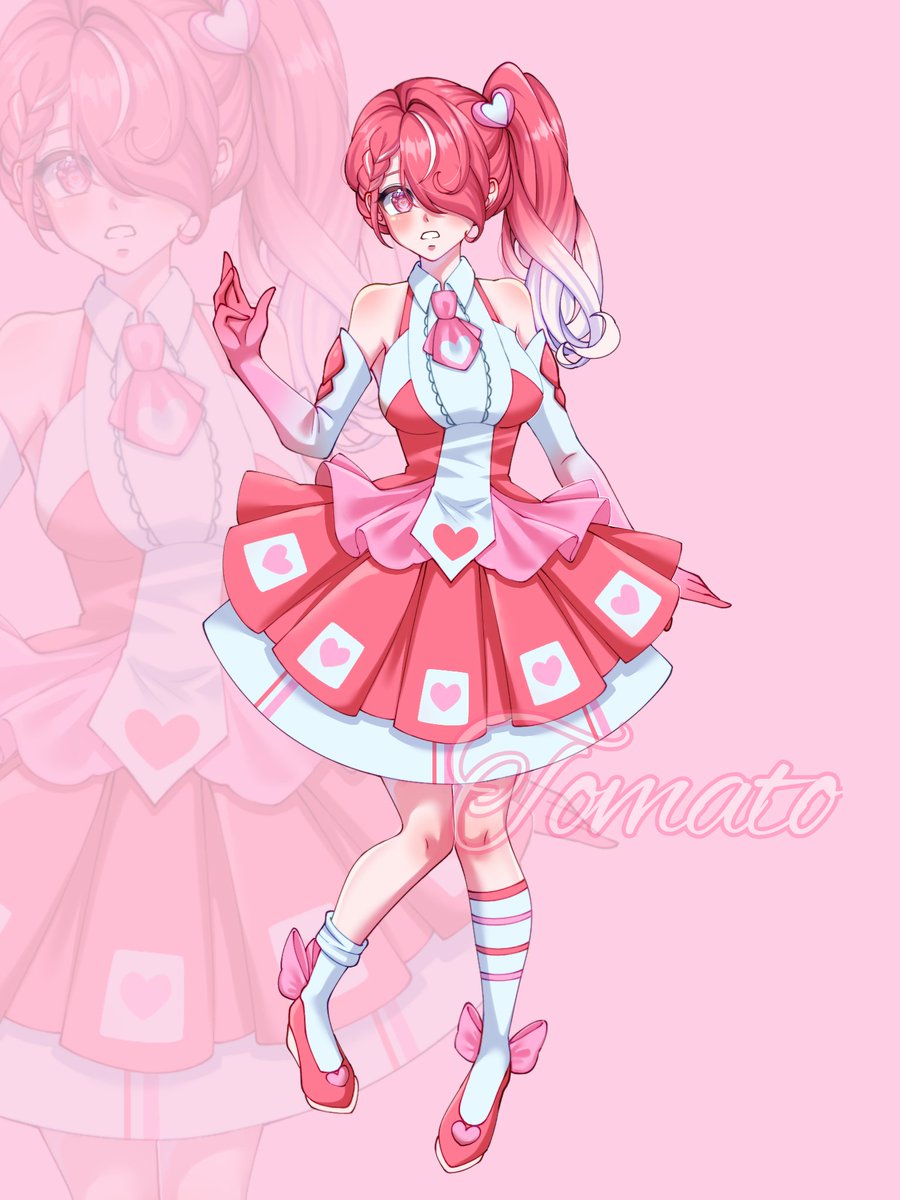 yelloww_tomato's tweet photo. New oc, princess of heart.🩷❤️✨

Rts are very very appreciated. and also I want more artist friends. Let's be moot y'all. 
#ocart #oc https://t.co/UFaxhDdB6S