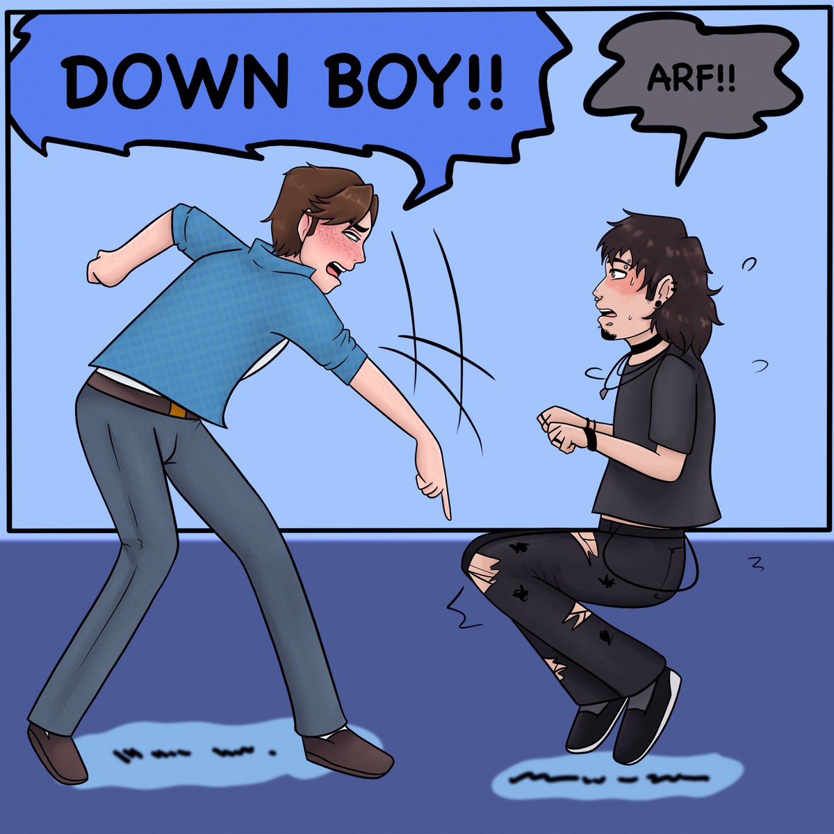 artistic_gemini's tweet photo. Another “Down Boy” drawing with my second fav ship 😩 🩵 #toystory #toystory3 #andydavis #sidphillips #andyxsid #sidandy #sidxandy #disney #pixar #downboy https://t.co/oYPyel8YVV