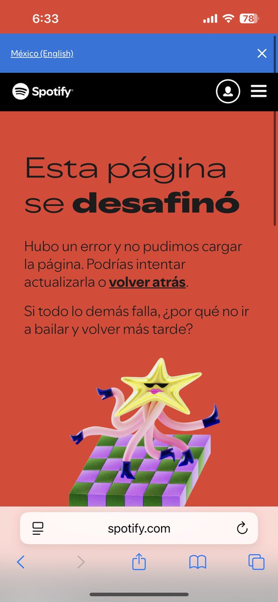 pozeritox's tweet photo. @Spotify @destinCONRAD Que está  pasando con su página no deja administrar la cuenta desde la web https://t.co/wUdnt4abCV