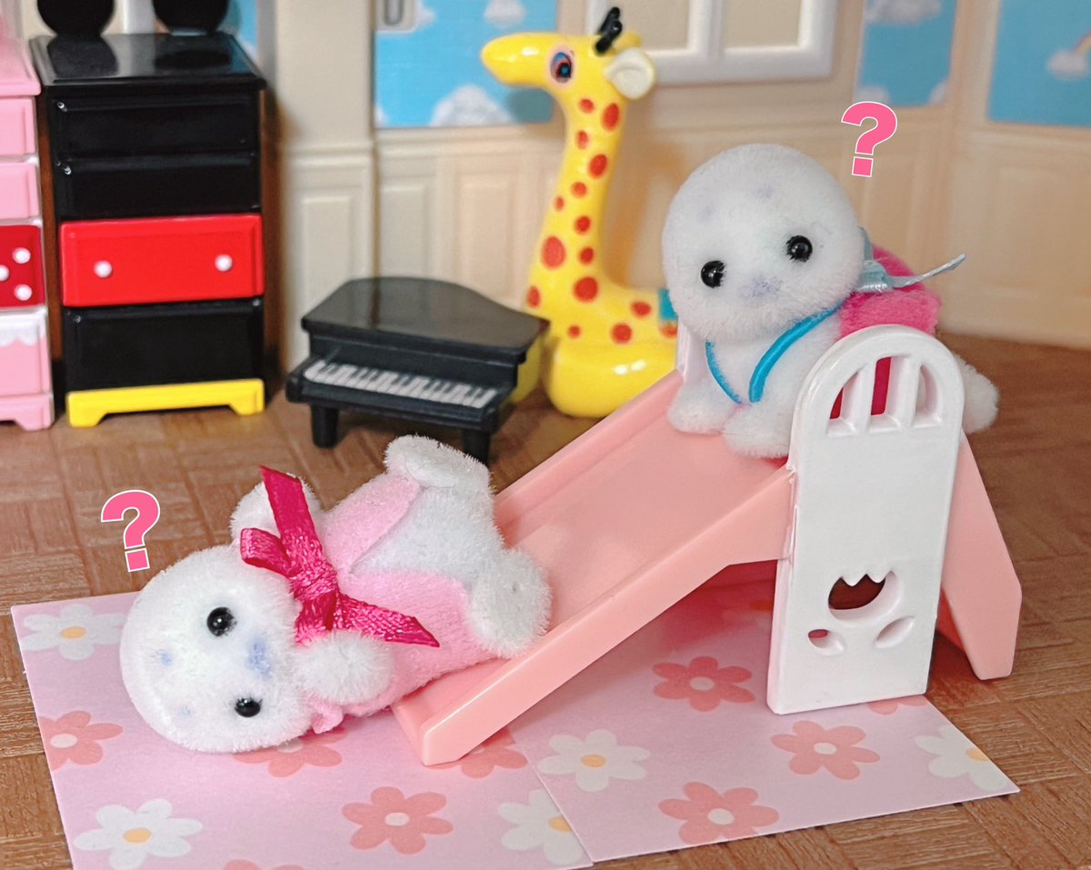 #アザラシにハテナマーク付けたら可愛い
TLで見かけたかわいいタグ！