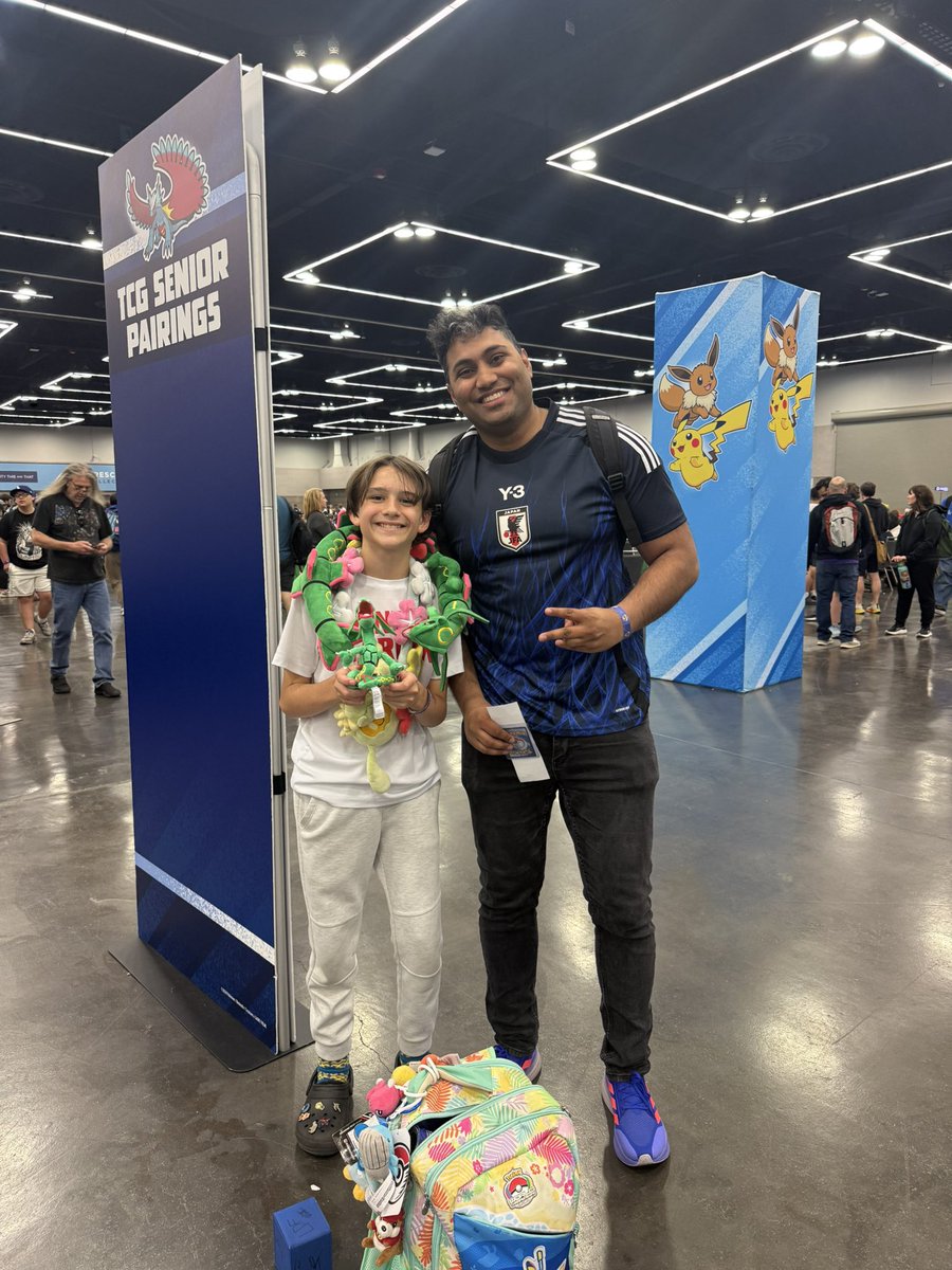 channijen's tweet photo. A little late posting this, but SO proud of Lleyton and getting his first top cut and 6th place at Portland Regionals in the juniors division! #Pokemontcg We made some great new friends, got to explore a new city, and met some of the most talented in the game! #bestweekendever https://t.co/gJDL3fmK4Q