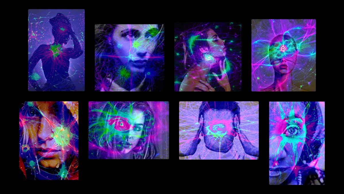 AlfredoMol86372's tweet photo. Work process for project 9999. Collection of 99 NFTs from the subcollection 9999-1 "cosmic thoughts"
MORE information:https://t.co/GREms2Xaen https://t.co/0Q5XUyZCQn