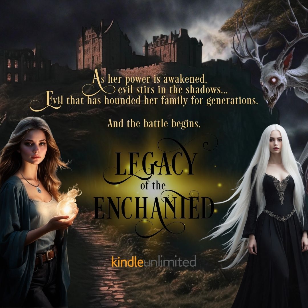 "Legacy of The Enchanted is a #mustread for anyone who loves a good #fantasy adventure filled with rich characters and a plot that keeps you guessing." - LITERARY TITAN
🌙 mybook.to/legacyoftheenc…
#Free #Kindleunlimited

#YA #darkfantasy #witch #bookboost #supernatural
#bookworms