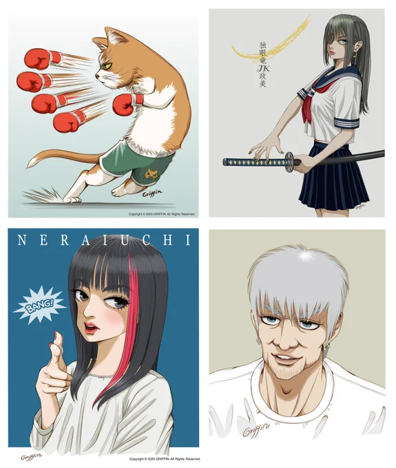 #今月描いた絵を晒そう 
あまり描いてないですがまとめてみました。
今月もご反応ありがとうございました。 