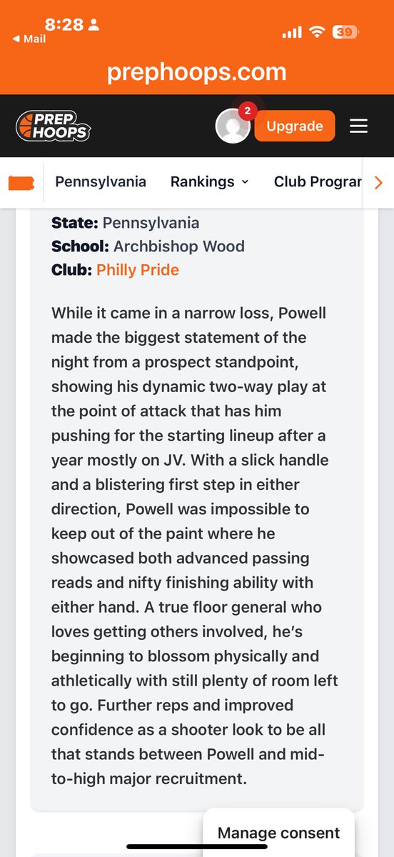 Mayfair rec league Write up <a href="/2028PhillyPride/">Philly Pride 2028</a> <a href="/WoodBoysBball/">Archbishop Wood Boys Basketball</a>