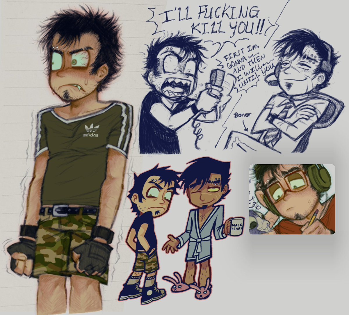 #danvs they’re a little mean to each other