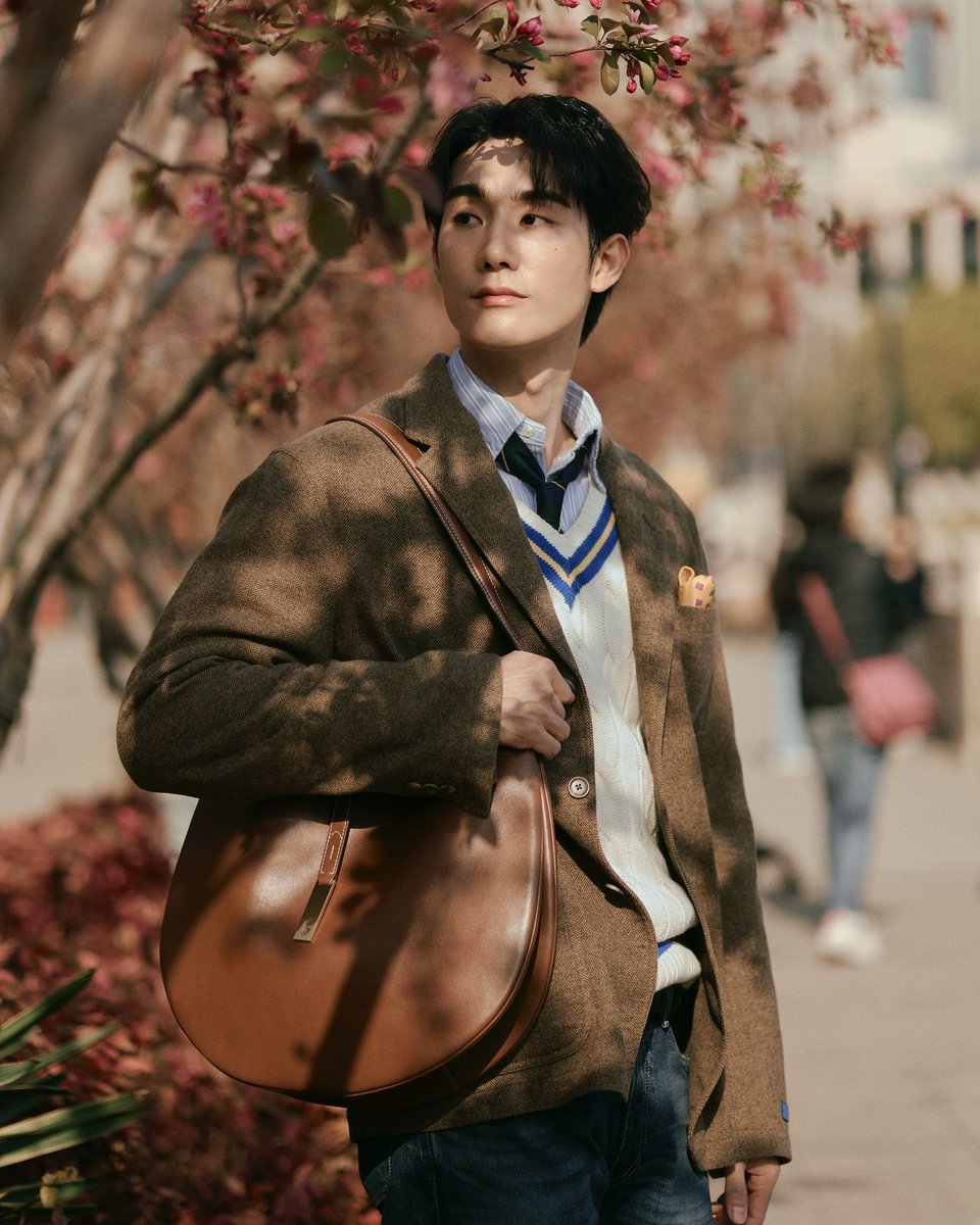 Actors #Zee and #Force are seen in #MensFolio wearing Spring 2025