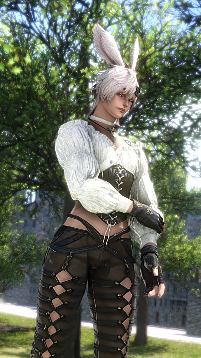 I've started Occult Crescent! 

The areas are so beautiful , I had to GPOSE and try not to get one-shot 😅