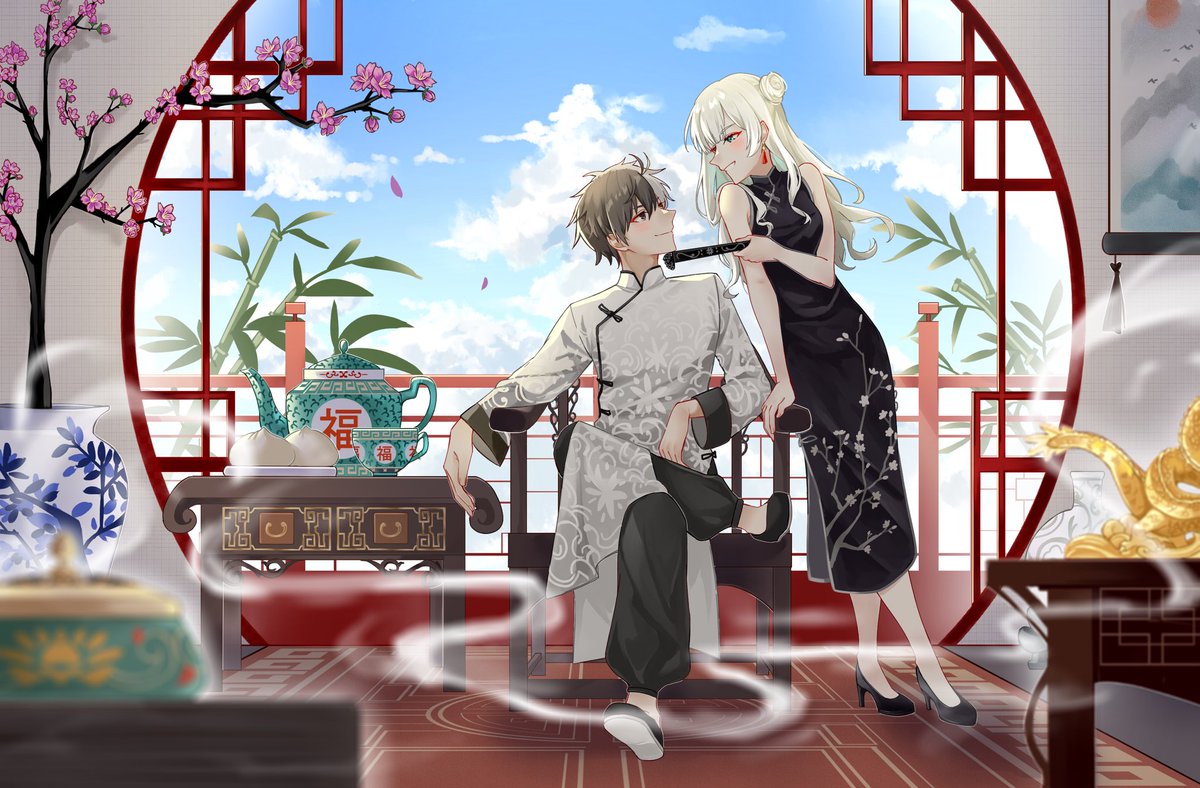 valeriee_draws's tweet image. [🌸🍀] | #sakueve 
 
端午节安康! (Duānwǔ jié ānkāng)🐉

It’s the end of May, as well as the Dragon Boat Festival, where locals hold many traditional rituals (including dragon-boat racing) to ward off evil spirits and bad luck.

A great way to start a peaceful &amp;amp; memorable summer!