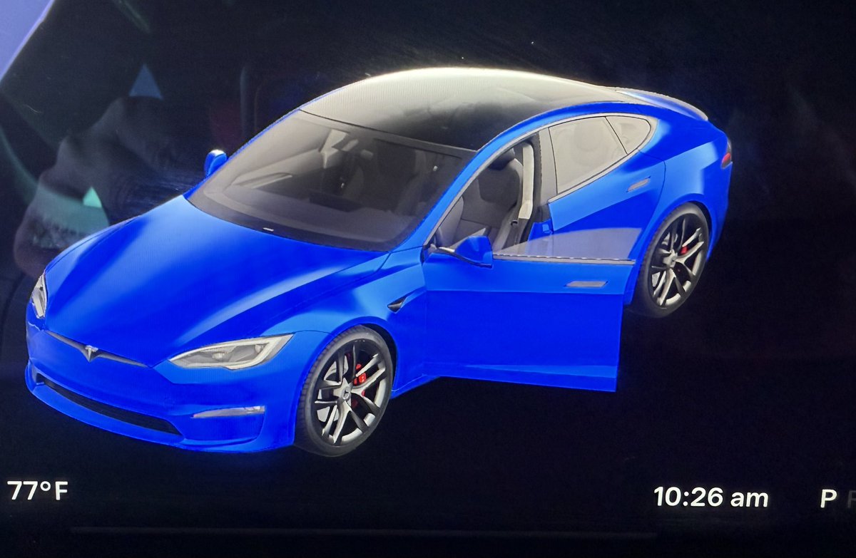 Minute details make a world of difference. 

Red calipers from a recent upgrade. 
Partially open window on the door. 

Am considering the Plaid seat upgrade. Wonder if that will be reflected in the rendering.