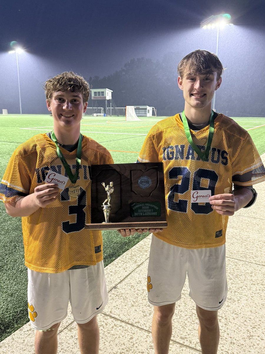 Your Playoff Pisans from <a href="/SIHSLacrosse/">Saint Ignatius Lacrosse</a> Regional Championship Victory are Jr Attackman Michael McManamon &amp; Sr LSM Nate Smith

Michael was unstoppable on offense: scoring 7 adding 2 helpers &amp; always answering the bell when Iggy was down early &amp; needed a play

Nate earned his Pisan