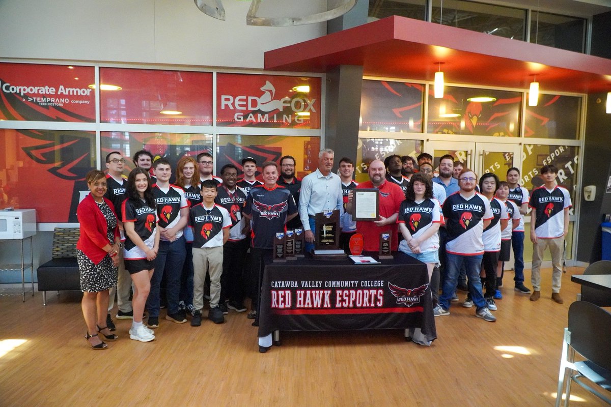 One year ago, we celebrated the proclamation from the city of Hickory that May 30, 2024 was official CVCC Esports Day!