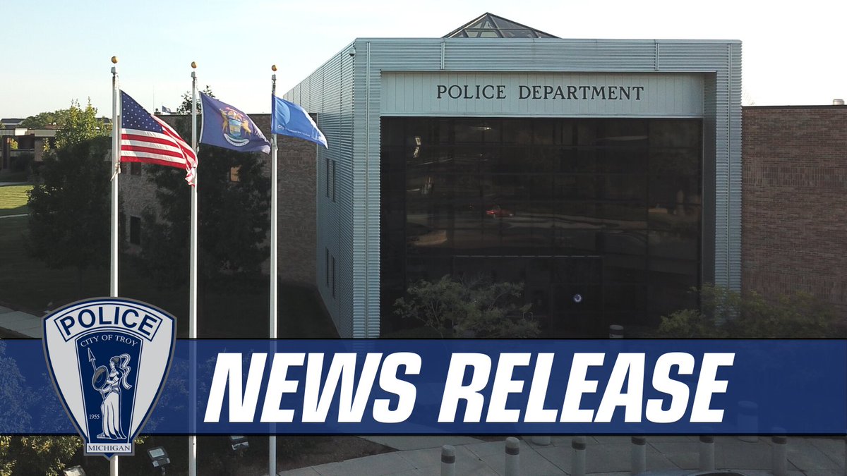 TROY, MI – The Troy Police Department is actively investigating an accidental shooting that occurred earlier today at a residence on Crooks Road, resulting in serious injuries to a 9-year-old child.

Full Post: tinyurl.com/4dpc8sb5