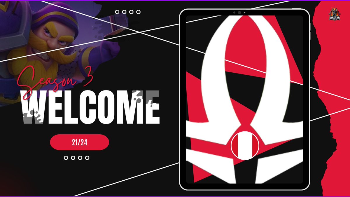 Hades Inferno League (@hileaguecr) on Twitter photo 🔥 WELCOME (21/24)
▫️Premium Season 3
▫️120€ Prizepool
🇵🇪 <a href="/_AS_Gaming/">AS Gaming 💫</a>
#HadesInfernoLeague✖️#ClashRoyale 🔥 WELCOME (21/24)
▫️Premium Season 3
▫️120€ Prizepool
🇵🇪 <a href="/_AS_Gaming/">AS Gaming 💫</a>
#HadesInfernoLeague✖️#ClashRoyale
