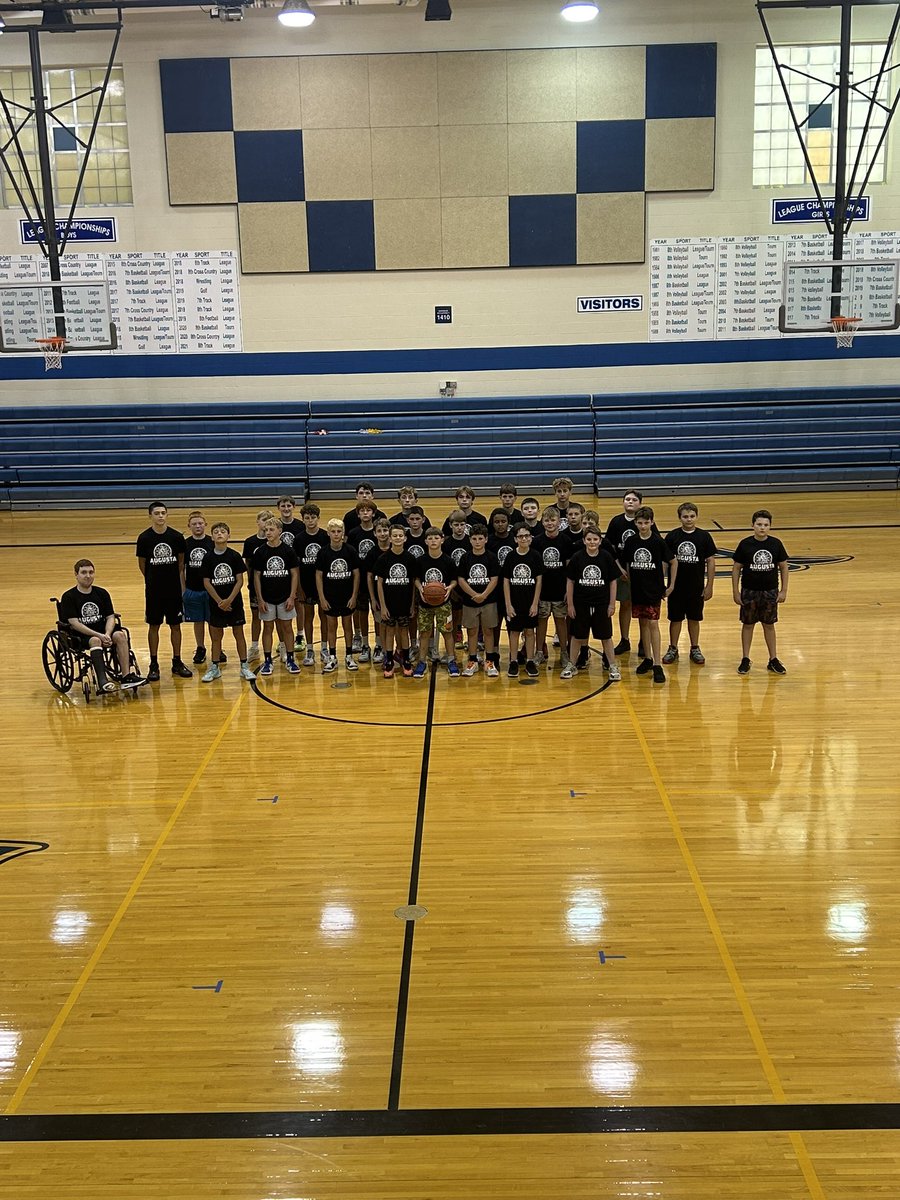 We had 31 middle schoolers all week long for a great team camp! Excited for our high school guys and their camp next week! #GoBluejays #GoOrioles