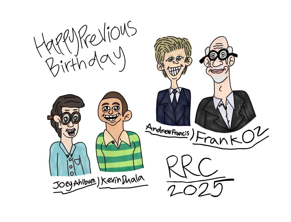 Riley La Cosmique (@rileylapinata) on Twitter photo Happy Previous 🎂day To These Legends (<a href="/JoeyAhlbum/">Joey Ahlbum</a>/#KevinDuala Also (#AndrewFrancis/#FrankOz #SesameStreet #BluesClues #MLP #Muppets #Artist #Actor #VoiceActor #Puppeteer #digitalart #digitaldrawing #art #cartoon #CartoonArt #birthday #latebirthdaypost Happy Previous 🎂day To These Legends (<a href="/JoeyAhlbum/">Joey Ahlbum</a>/#KevinDuala Also (#AndrewFrancis/#FrankOz #SesameStreet #BluesClues #MLP #Muppets #Artist #Actor #VoiceActor #Puppeteer #digitalart #digitaldrawing #art #cartoon #CartoonArt #birthday #latebirthdaypost