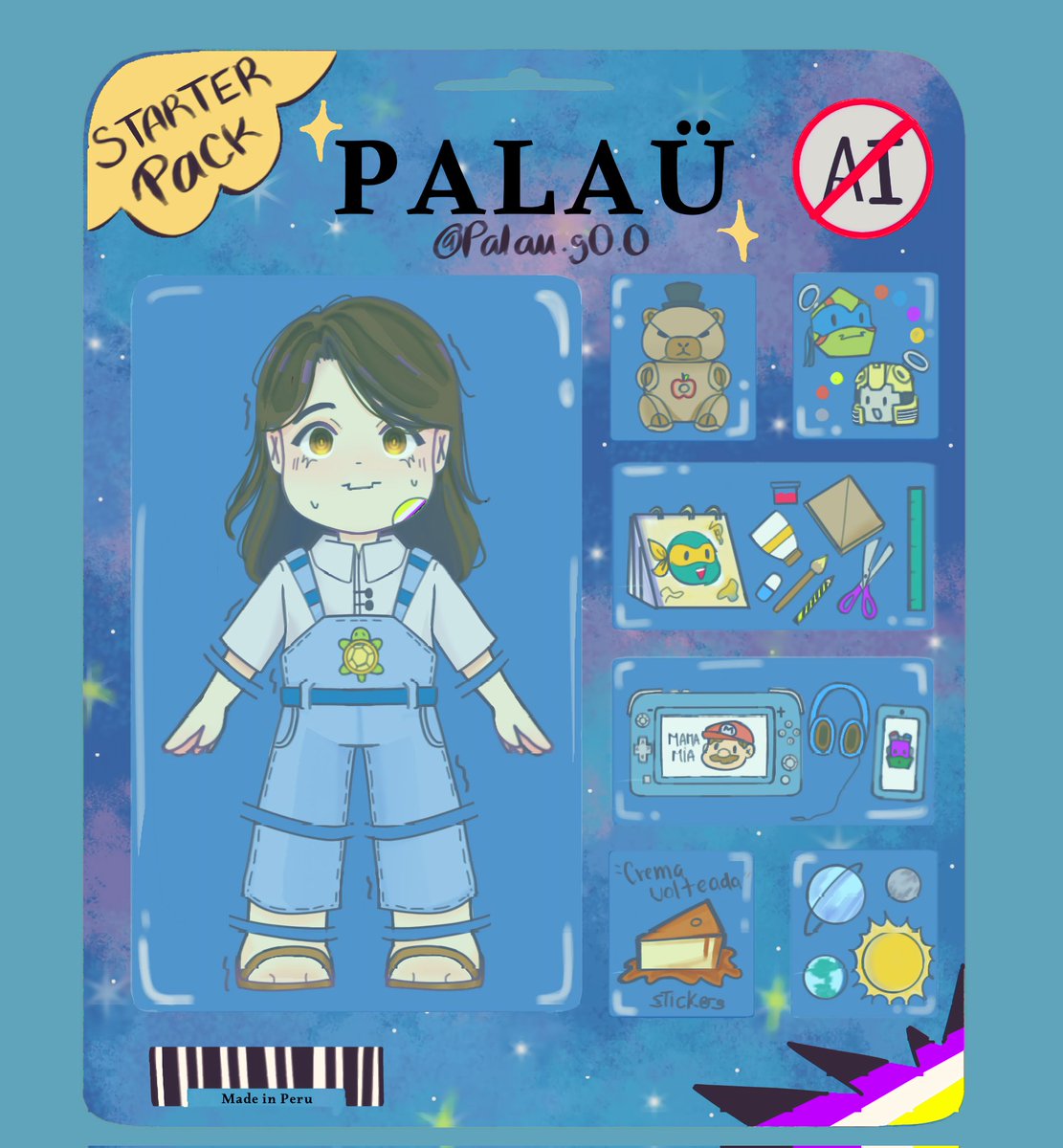 Palau_G0's tweet photo. Starter Pack ✨ #OC #art https://t.co/RfcnA4O9DD
