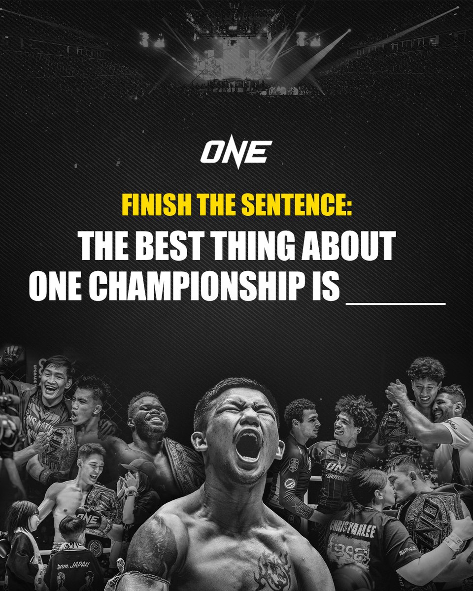 ONE Championship tweet media