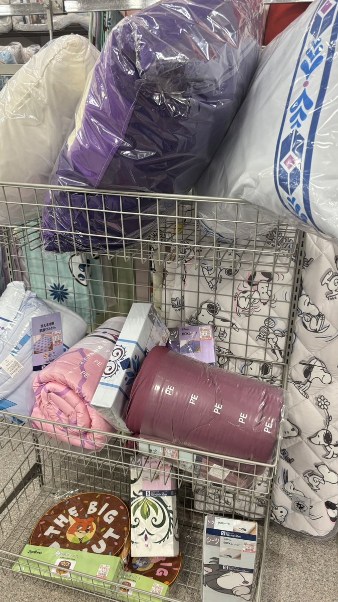 ofuton870's tweet image. 埼玉のど田舎の店舗なのに1番欲しかったアナ雪の収納ケースもうなかった…開店してすぐの時間に行ったけど、ちはるさんコラボのエリアだけ人が多かった😂
オンライン販売の時間は仕事だから受注されますように🙏🏻しまむらさんお願いします🙇