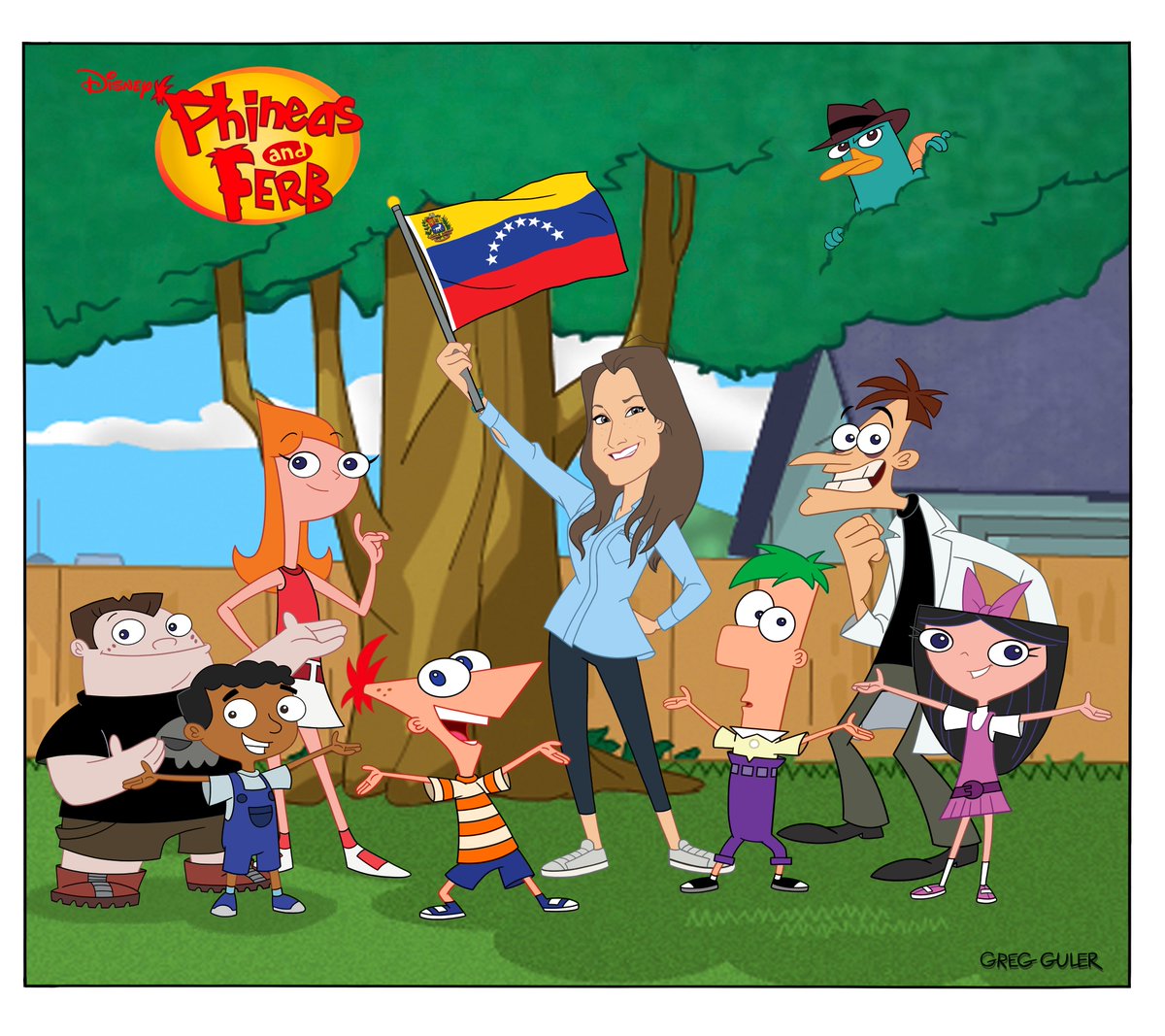“What are we gonna do today?” Write (and act) for the  revival Phineas and Ferb! It's been a wild ride! New season premieres THIS WEEK—let’s get weird. #QueVivaVenezuelaenestaMieldaCaballero