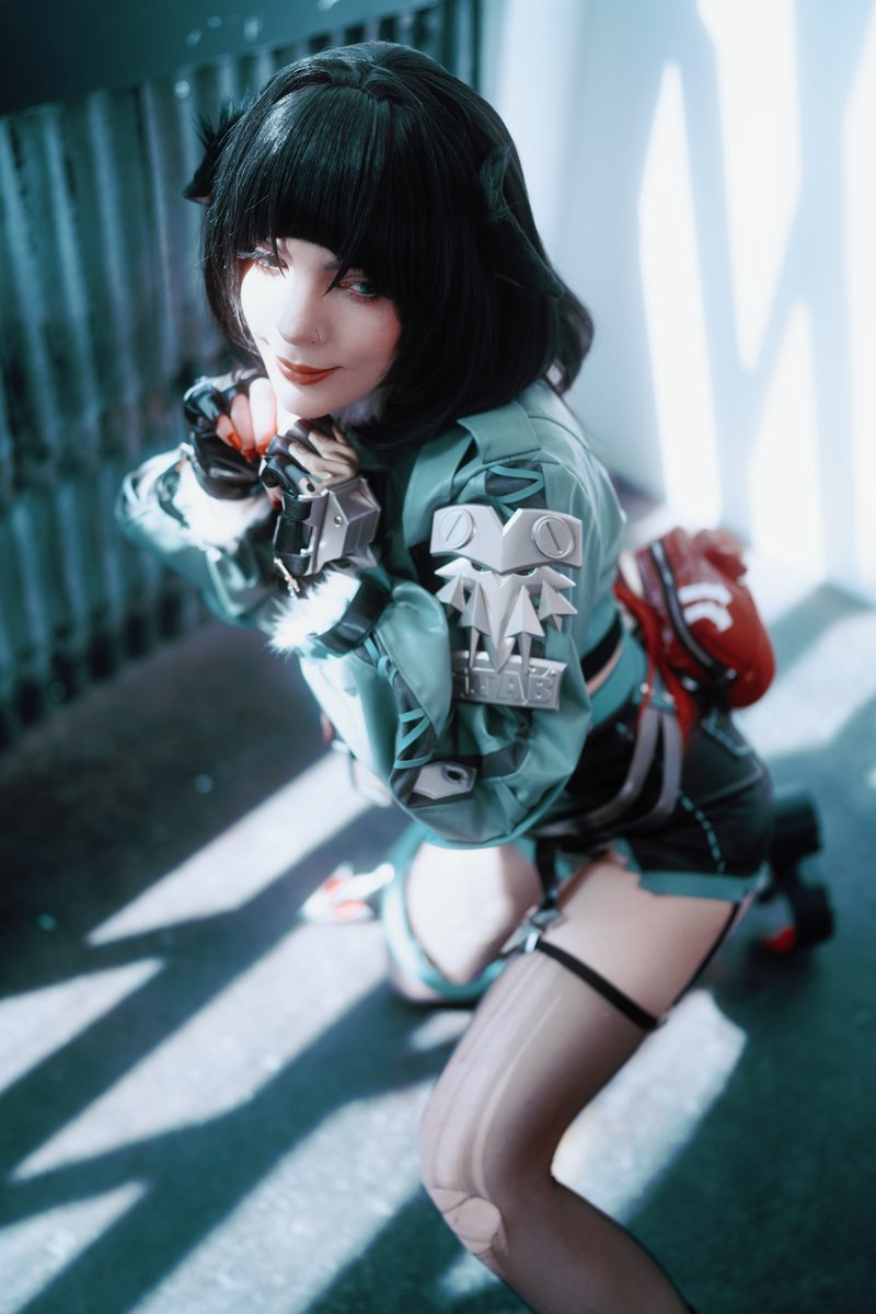 miniknaifu's tweet image. I like this picture of my Jane Doe cosplay :)c