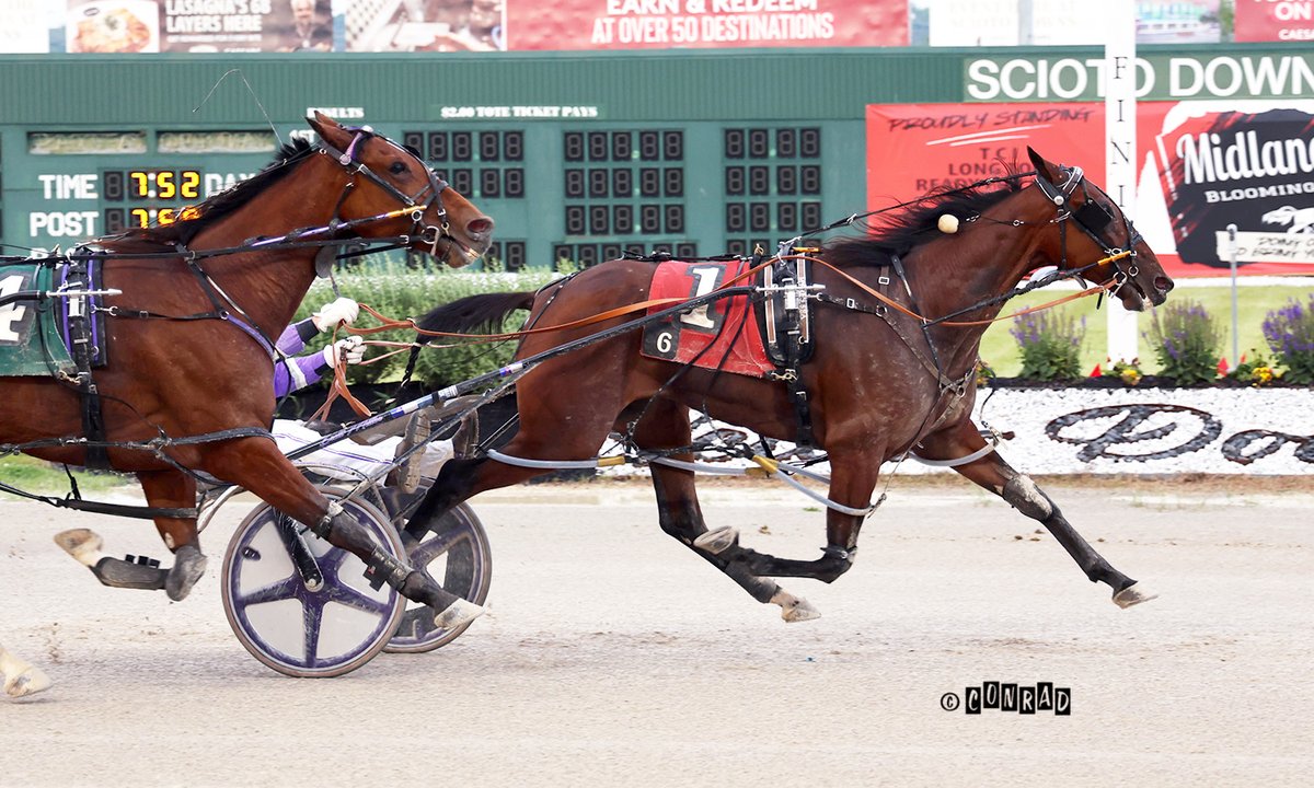 My Red Sea used a 27.3 last quarter to take the $26,000 Open Pace for fillies and mares <a href="/SciotoRacing/">Scioto Downs Racing</a>.  Brett Miller drove her to the 19-1 upset for trainer, Jason Irwin.  The mile was paced in a lifetime best 1:49.2  <a href="/That1BarryGuy/">Barry Vicroy</a> <a href="/JennaBAOtten/">Jenna</a>
