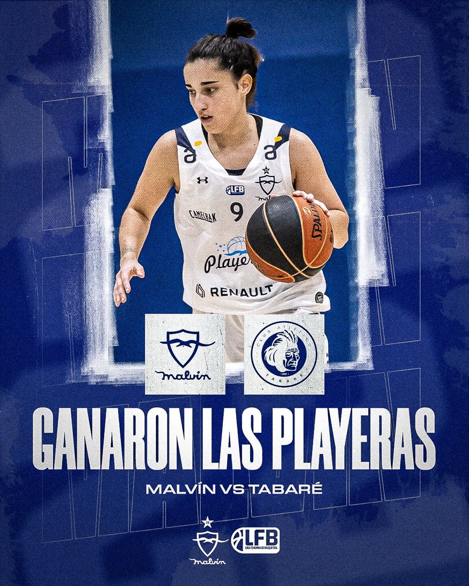 Malvín (@playeras_basket) on Twitter photo 💙¡𝗚𝗔𝗡𝗢́ 𝗠𝗔𝗟𝗩𝗜́𝗡!
Las playeras derrotaron 93-45 a <a href="/clubtabare/">Club Atlético Tabaré</a> por la sexta fecha de la <a href="/LfbUruguay/">LFB - Uruguay 2025</a> 2025.
🔝 𝐂𝐚𝐫𝐥𝐚 𝐌𝐢𝐜𝐮𝐥𝐤𝐚 fue la goleadora con 𝟐𝟏 unidades.
#VamosLaPlaya 🌊 💙¡𝗚𝗔𝗡𝗢́ 𝗠𝗔𝗟𝗩𝗜́𝗡!
Las playeras derrotaron 93-45 a <a href="/clubtabare/">Club Atlético Tabaré</a> por la sexta fecha de la <a href="/LfbUruguay/">LFB - Uruguay 2025</a> 2025.
🔝 𝐂𝐚𝐫𝐥𝐚 𝐌𝐢𝐜𝐮𝐥𝐤𝐚 fue la goleadora con 𝟐𝟏 unidades.
#VamosLaPlaya 🌊
