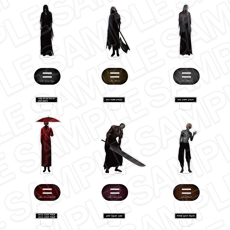 📝#文字化化 POP UP SHOP🔎
【完売情報】
ご好評につき「アクリルフィギュア　長鉈男」は完売いたしました。
※再入荷は6/7(土)を予定しております。
詳細はこちら🔗the-chara.com/blog/?p=91859