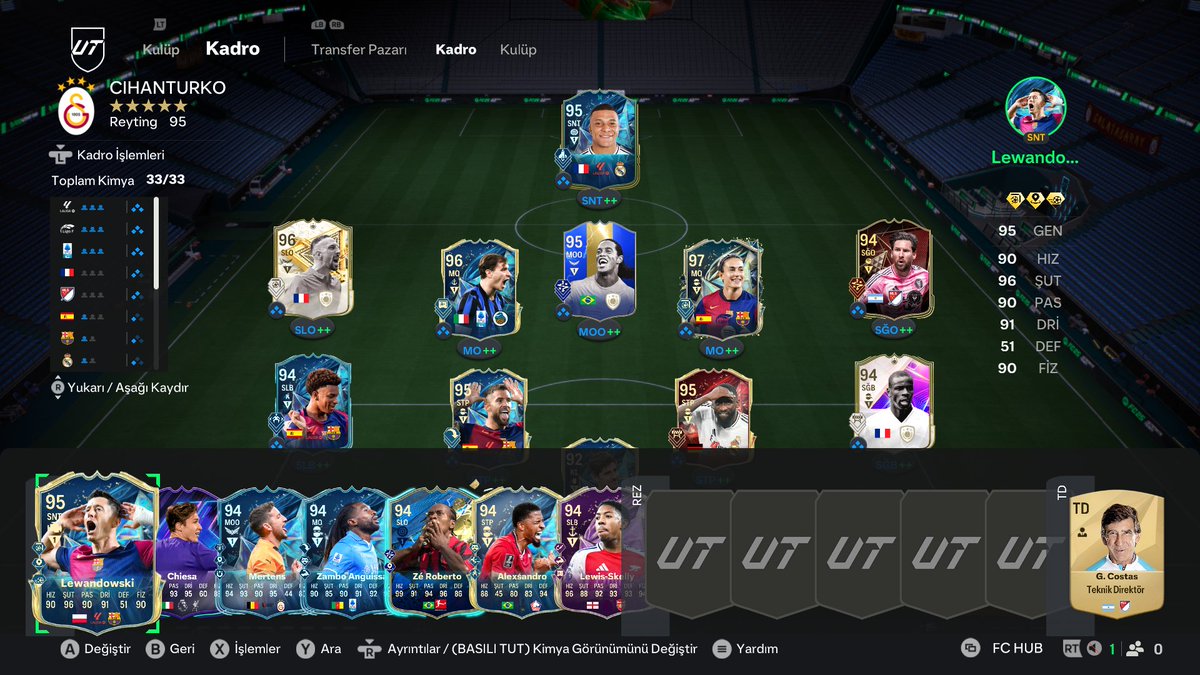 Dünyanın emeğini ver hafta sonu wl gir 80 pingde zar zor oyun oynat dakika 80 de oyundan at :) <a href="/EASPORTSFC/">EA SPORTS FC</a>