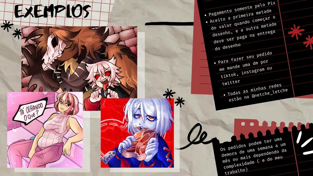 Netche_Letche's tweet image. Ajuste da tabela de comissão ❤️
#Commission #commissionsopen