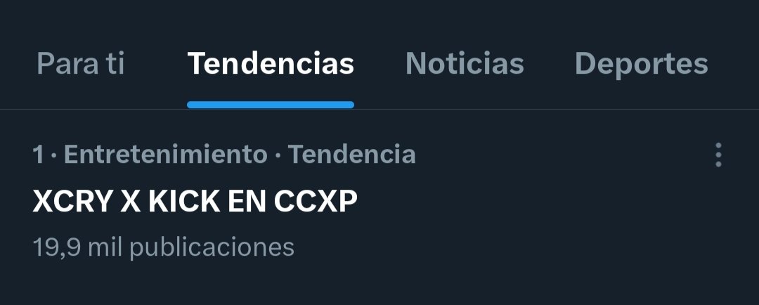Que emoción, nuestro fav celebra hoy que cumple un año en kick, es portada de la app de kick y también ocupa el top 1 en tendía en Paraguay y en varios pais. Felicidades <a href="/xCryboy/">Cry</a> por todo. Siempre estaremos para ti 🥹👽🖤