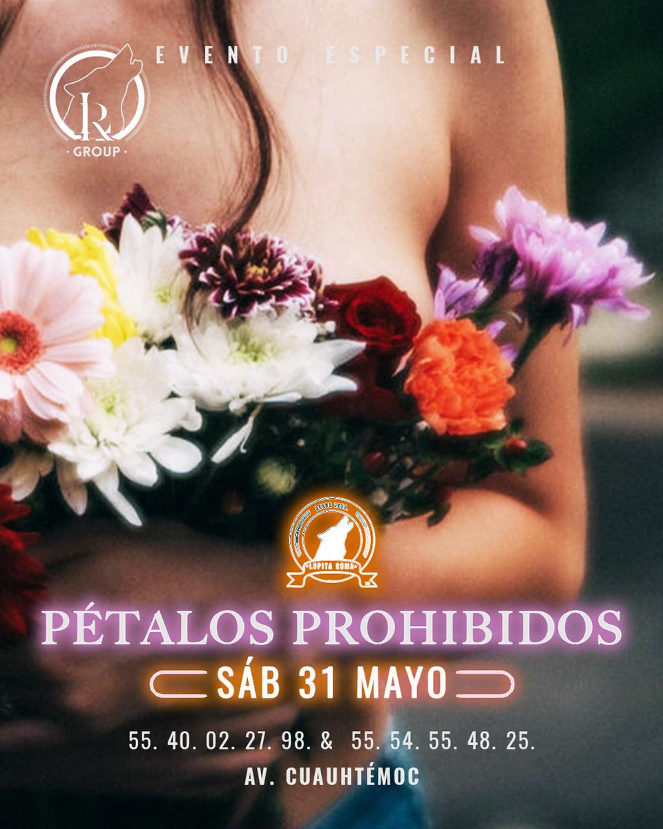 CLUB LUPITA ROMA SW (@lupitaromasw) on Twitter photo ¿Ya estas list@ mañana? nuestro evento especial del mes de Mayo 😈
Ven a bailar y disfrutar de una noche llena de travesuras y diversión con Lupita Roma y la mejor música en vivo con <a href="/EddyLeijaa/">Eddy Leija Cantante</a> 🥳
¡No te lo puedes perder!
Reserva tu lugar 📲 55 4002 2798 ¿Ya estas list@ mañana? nuestro evento especial del mes de Mayo 😈
Ven a bailar y disfrutar de una noche llena de travesuras y diversión con Lupita Roma y la mejor música en vivo con <a href="/EddyLeijaa/">Eddy Leija Cantante</a> 🥳
¡No te lo puedes perder!
Reserva tu lugar 📲 55 4002 2798