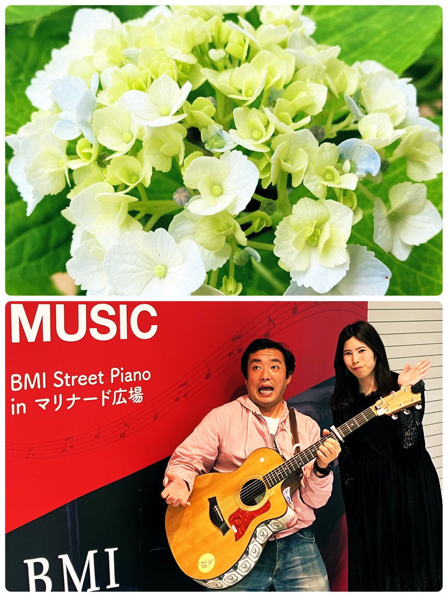 港マリ子🌸♪✩⋆*॰¨̮⋆。˚✩ (@marikoppe1977) on Twitter photo 5月最後🗓️
土曜夜の🌃ひと時 🍷
𓂃˖˳·˖ ִֶָ ⋆★⋆ ִֶָ˖·˳˖𓂃 ִֶָ
#マリンFM マリナード
サウンドクルーズ📻🎧
22:00〜 <a href="/fm_marine/">マリンFM 86.1MHz</a>
濱岡仁美&桐谷力矢さんの
ハートフルな演奏をどうぞ♪🎙️🎸𓈒 ˖ ࣪ 𝜗𝜚 𐙚 ࣪ ׅ ˖ ୭ৎ ࣪ ׅ ♡ 𓈒 ˖ ࣪ ྀི
#ストリートピアノ #花好き 5月最後🗓️
土曜夜の🌃ひと時 🍷
𓂃˖˳·˖ ִֶָ ⋆★⋆ ִֶָ˖·˳˖𓂃 ִֶָ
#マリンFM マリナード
サウンドクルーズ📻🎧
22:00〜 <a href="/fm_marine/">マリンFM 86.1MHz</a>
濱岡仁美&桐谷力矢さんの
ハートフルな演奏をどうぞ♪🎙️🎸𓈒 ˖ ࣪ 𝜗𝜚 𐙚 ࣪ ׅ ˖ ୭ৎ ࣪ ׅ ♡ 𓈒 ˖ ࣪ ྀི
#ストリートピアノ #花好き
