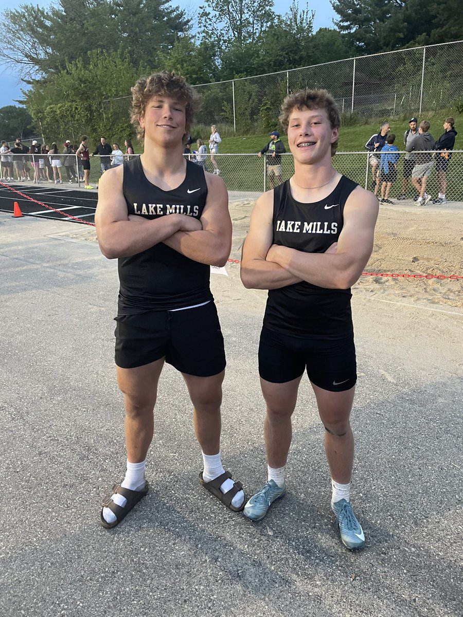 LcatsAthletics's tweet photo. Congratulations to Tommy Cassady (Shot Put) and Dylan Brinkmann (Long Jump) on punching their ticket to the State Track &amp; Field Meet! #StateBound #LCatPride https://t.co/M62PKMxDhL