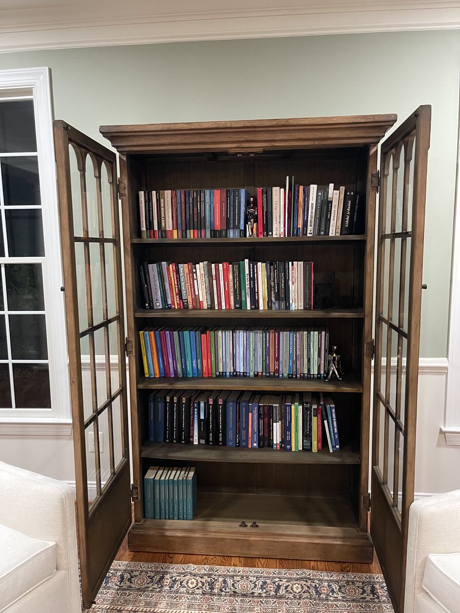 An academic life … books I have published, books I have edited, dissertations that I advised on that became books, subsequent books by former PhD students, and books in series that I edit.  First entry in collection 1990, last entry 2024.  More to come, so many more to come.