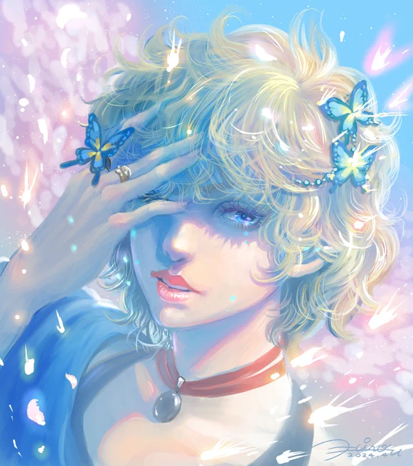 #クリエイター様の中に青の作品をお持ちの方はいらっしゃいませんか