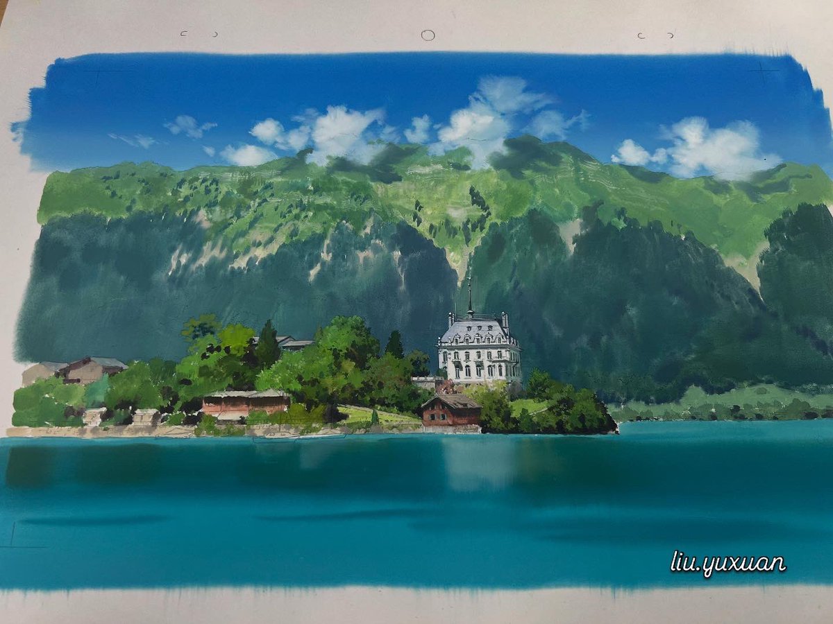 akazonae687's tweet image. ワークショップで地塗りした絵を加筆しました。

Bern.Switzerland