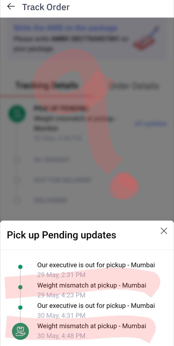 mkvermasbi's tweet image. &amp;gt; @Delhivery का नया फार्मूला:
&quot;वेट डिफरेंस = पिकअप कैंसल&quot;
भाई! ज़रा तय तो करो, ज़्यादा वज़न हो तो पैसे ले लो, पर हर दिन नया ड्रामा?
3 दिन से पैकेट रखा है लेवनहार लापता
ये डिलीवरी है या &quot;उधेर-बुन एक्सप्रेस&quot;? #DelhiveryDrama #ConsumerRights #LogisticsFail #MakeInIndia #DigitalIndia
