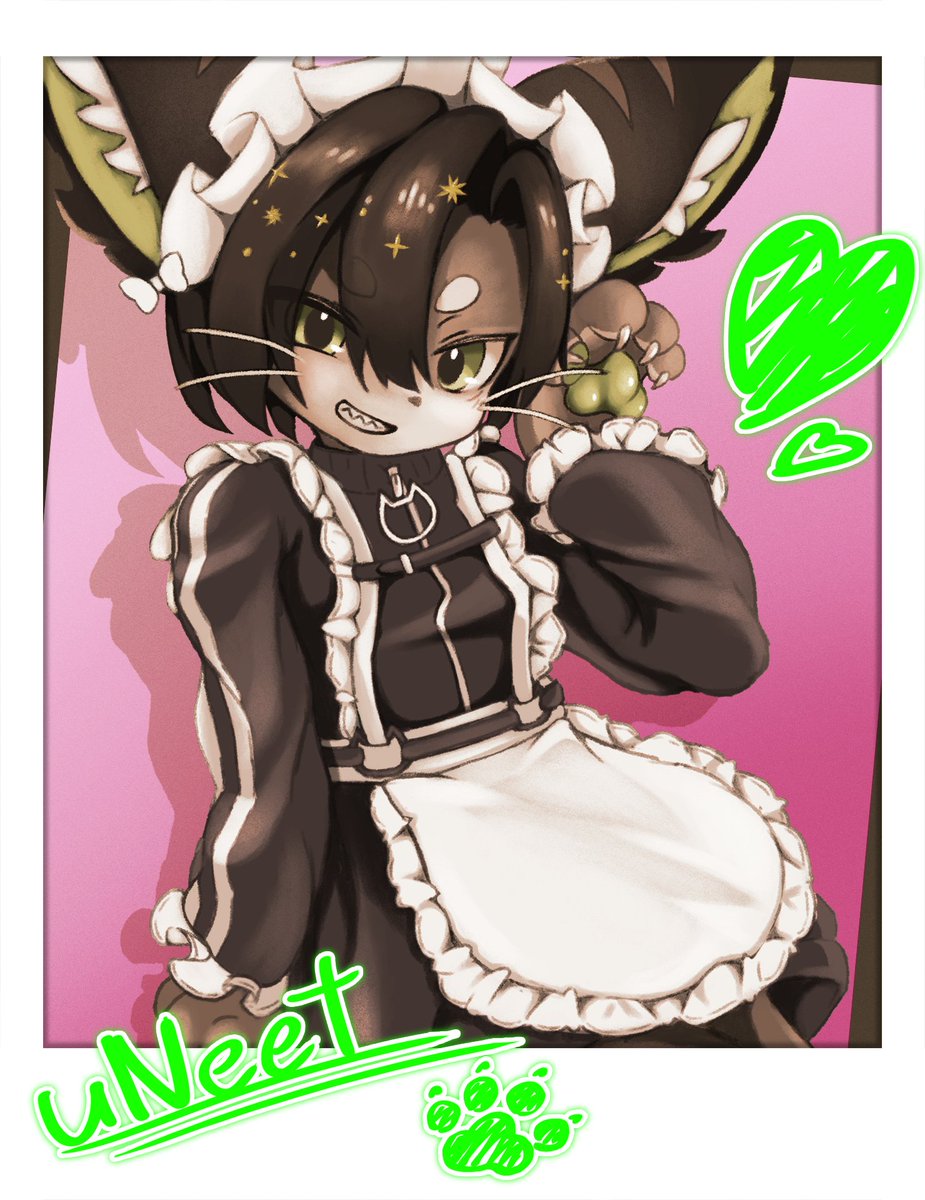 お友達のメイド服シャロちゃん！