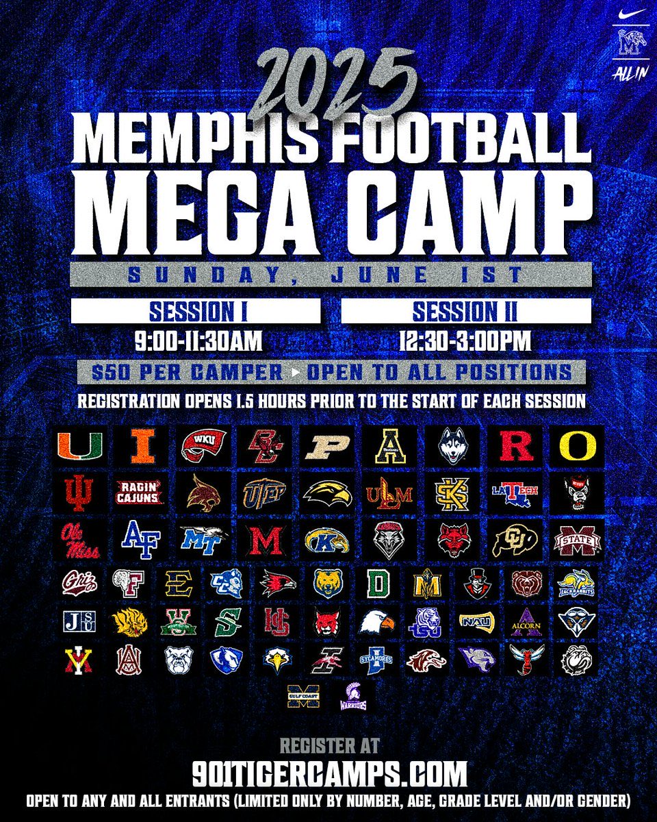 Shelvy Clark (@shelvyjclark) on Twitter photo I will be attending the Memphis Mega camp! morning session ready to complete and showcase my skills ! <a href="/coachbowdenBHS/">Ben Bowden</a> <a href="/Bartlett_FB/">Bartlett Panthers Football</a> <a href="/_la23/">Coach L.A. Owens</a> I will be attending the Memphis Mega camp! morning session ready to complete and showcase my skills ! <a href="/coachbowdenBHS/">Ben Bowden</a> <a href="/Bartlett_FB/">Bartlett Panthers Football</a> <a href="/_la23/">Coach L.A. Owens</a>
